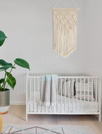 Winterdemoon Handmade Cotton Home Decor Macrame Wall Hanging