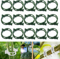 Thickened Plant Fixing Clip 100Pcs, 2025 Summer New Tomato Grape Vine Vegetables Plant Fixing Clips, Upgrade Plant Support Clips Reusable Garden Clips Secured Plastic Plant Clip (150, Green)