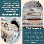 3x5 Area Rug Vintage Washable Thin Tangerine Traditional Floor Cover Foldable Indoor Distressed Non Slip Carpet Floral Print Mat Rugs for Bedroom Living Room Bathroom