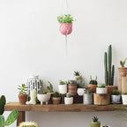 Macrame Plant Hangers, 3 Sizes 24"/32"/39" Indoor Hanging Plant Holder, Ceiling Crochet Handmade Home Decor Set for Hanging Plants Basket Pot, Home Farmhouse Decor