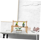 Bamboo Plant Bracket Multi-tiered Stand Indoor Plant Pedestal Boho Decor Rack