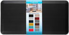 ComfiLife Anti Fatigue Floor Mat – 3/4 Inch Thick Kitchen Mats for Floor, Standing Desk Mat, Kitchen Rug – Comfort at Home, Office – Durable – Stain Resistant – Non-Slip Bottom (24" x 70", Black)