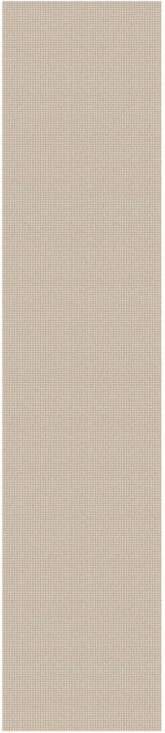 EARTHALL Runner Rug 3x12 Ft Washable Runners for Hallways Extra Long Woven Non Slip Entryway Runner Braided Kitchen Runner Indoor Outdoor Carpet Runners for Entryway, Hall, Foyers, Beige/Khaki