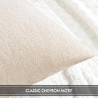 MIULEE Pack of 2 Cream Decorative Pillow Covers 18x18 Inch Soft Chenille Couch Spring Throw Pillows Farmhouse Cushion Covers for Home Decor Sofa Bedroom Living Room