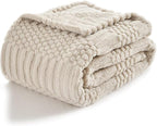 lifein Throw Blanket for Couch-Beige Boho Throw Blanket, Tan Soft Fleece Plush Lightweight Blankets&Throws for Spring, Fuzzy Camel Blankets for Livingroom Bed Sofa Chair (60x80,Taupe/Khaki)