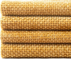 MIULEE Pack of 4 Couch Throw Pillow Covers 18x18 Inch Gold Soft Decorative Chenille Pillow Covers Farmhouse Accent Cushion Covers for Boho Spring Home Decor Sofa Bedroom Living Room