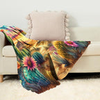 Desert Sunset Throw Blanket Cactus Fleece Throw Blanket for Sofa Couch Bed Desert Sunset Scenery Plush Blanket Ultra Soft Decor Boho Natural Theme Fuzzy Blanket Baby Soft 60"x80"