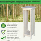 International Concepts Mission Plant Stand, 36-Inch High, Solid Parawood, Unfinished