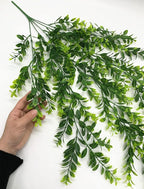CATTREE Artificial Hanging Vines, Fake Ivy Plants Green Leaves Foliage Vine Plant Faux Rattan Greeny for Indoor Outdoor Home Kitchen Garden Office Wedding Wall Decor DIY Christmas Decoration 4 Pack