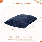 MAXYOYO 3 in 1 Kids Bean Bag Chair Bed, Child Floor Sofa for Gaming, Reading, Faux Fur Floor Mattress with High-Density Foam Filling for Living Room Bedroom