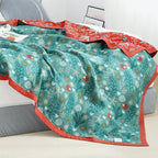 100% Cotton Throw Blankets 60"x80", Versatile Sea World Boho Blankets for All Season,Sofa Couch Beding Livning Throw Blankets Soft Cozy Farmhouse Musin Blanktes Best Gifts for Women