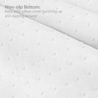 Biloban Floor Lounger Cover Only, Non-Slip & Super Soft Floor Pillow Case, 88''×26''Fits Five Standard Size Pillows, Whale Queen (Pillow Not Included)