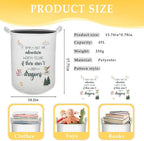 Dragon Nursery Kids Laundry Basket, Toybox for Boys Room, Dragon Fantasy Nursery Laundry Basket Hamper Waterproof Collapsible Clothes Toys Storage Bin Organizer for Kids Room Playroom Bathroom