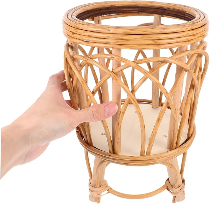 Boho Style Rattan Planter Indoor Outdoor Home Decor Baskets for Plant Decor
