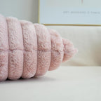 JOJUSIS Pack of 2 Faux Fur Plush Decorative Throw Pillow Covers Couch Cushion Case Soft Pillowcases (Pink, 18 x 18 Inch)