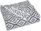 Knitted FullSize Throw Blanket - Lightweight Breathable Summer Soft Blanket of Polyester Imitation Cotton for Anti-Static,Luxury Throws for Bed, Couch and Sofa,Cozy Decorative Blankets,D3