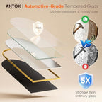 Antok Full Length Mirror, 71"x32" Floor Mirror, Arched Floor Standing Freestanding Arch Full Body Mirrors with Stand for Bedroom, Hanging Mounted for Living Room Cloakroom,Gold