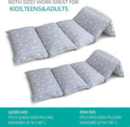 Biloban Floor Lounger Cover Non-Slip & Super Soft Floor Sofa Pillow Case, Great Choice for Kids or Adults Perfect for Slumber Party, Arrow King (Pillow Not Included)