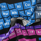 Periodic Table of Elements Poster Tapestry, Science Lab Chemistry Educational Decor Art Tapestries Wall Hanging for Classroom Kids Bedroom Dorm Teacher Office Desk Decor 60X40"