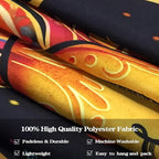 Accnicc Sun and Moon Tapestry Psychedelic Floral Plant Tapestries for Bedroom Aesthetic Hippie Boho Flower Tapestry Wall Hanging for Dorm Living Room (80'' × 60'')