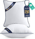 Utopia Bedding Throw Pillow Inserts (Pack of 2, White), 12 x 12 Inches Decorative Indoor Pillows for Sofa, Bed, Couch, Cushion Sham Stuffer