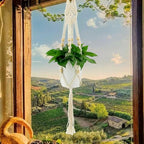 Hanging Planter For Indoor Plants,Macrame Plant Hanger,2Pcs Plant Hanger,Hanging Plant Holder,Plant Hangers,Plant Holder,Plant Hangers Indoor,Macrame Plant Hangers Indoor,Plant Hangers Indoor Macrame