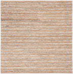 SAFAVIEH Area Rug 8x10 - Natura Collection - Large - Natural & Brown, Handmade Wool, Ideal for Living Room, Bedroom, Dining Space (NAT501T)