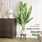 Leaf&lull Black Plant Stand Indoor Small Plant Table for Large Plants Wood Plant Stool Tall Plant Holder for Living Room Bedroom Balcony