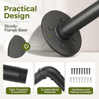 Bamworld Hanging Planters Indoor Plant Hangers with Metal Rod (Pot & Plant Not Included) 42in