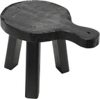Creative Co-Op Decorative Wood Pedestal, Black