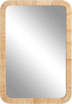 Kate and Laurel Rahfy Rectangle Framed Wall Mirror