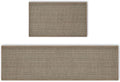 Artoid Mode Washable Non-Skid Rubber blend Kitchen Rugs and Mats Set of 2, Rubber Backing Kitchen Mats for Floor Kitchen Front of Sink Home Decor - 17x29 and 17x60 Inch