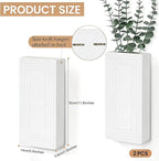 Wooden Wall Planter Vase Set of 2,2 Pack Hanging Planter for Indoor Fake Plants Modern Boho Farmhouse Wall Art Decor for Home Indoor Kitchen Modern Farmhouse Bathroom Living Room Dining Room