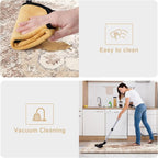 KIMODE Kitchen Mats Cushioned Anti Fatigue, 20"x39" Farmhouse Kitchen Rug, Non Slip Kitchen Mats for Floor, Padded Kitchen Floor Mats, Standing Desk Mat for Sink, Laundry, Desk Khaki