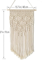 Winterdemoon Handmade Cotton Home Decor Macrame Wall Hanging