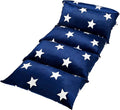 Butterfly Craze Floor Pillow Case, Mattress Bed Lounger Cover, Star Navy, Queen Size - Cozy Seating Solution for Kids & Adults, Recliner Cushion, Perfect for Reading, TV Time (Pillow Not Included)