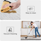 KIMODE Anti Fatigue Kitchen Mat Cushioned, Farmhouse Kitchen Rugs Sets of 2, Non Slip Memory Foam Kitchen Mat for Floor, Standing Desk Mat for Laundry Office Sink 20"x59"+20"x32" Grey