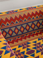 Boho Throw Blankets Reversible Woven Blankets Cover Hippie for Couch Bed Recliner Sofa Bohemian Tapestry Colorful Furniture Protector Cover for Home Décor, Astrology, Double Side, 70"x90"