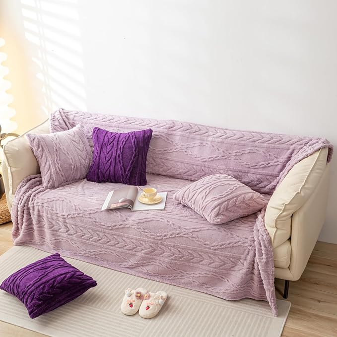 YUSOKI Queen Size Blanket Single Layer,Weight(4.4lb),370GMS-3D Stylish Design for Gift Home Decor (Rose Pink,90"x90")