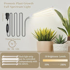 Plant Stand Indoor with Grow Lights - 11 Tiered Plant Shelf with Drawer, 65" Corner Plant Stands for Indoor Plants, Plant Stand for Multiple Plant, Flower Display Rack for Home, Living Room, Patio