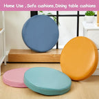 Juexica 4 Pcs Extra Thick Flexible Seating Floor Cushions Assorted Colored Pillow Floor Cushions for Classroom Soft Flexible Seating for Kids Learning Sitting Daycare School Chair (Mixed Colors)