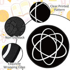 Tinideya 12 Pcs Kids Carpet Circle Seats for Class 16 Inch Round Classroom Rug Floor Cushions Soft First Day of School Educational Mat Non Slip Back to School Learning Playing Areas(Abstract)