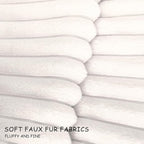 2 Pack 12x20 Pillow Cover Velvet Pillow Covers, Faux Fur Oblong Throw Pillow Covers for Living Room Decorations Throw Pillow Case, Throw Pillow Cover Cushion Cover for Home Sofa Bedroom Car, Ice Cream