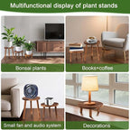 Plant Stand Indoor,3 Pcs Corner Plant Stand,Plant Shelf,Potting Bench,Suitable for Indoor and Outdoor Scenarios Such as Balcony,Living Room,Office,Small Corner Space and Courtyard.