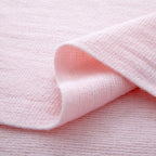 Vonty Pink Knitted Blanket with Tassels Fringe 50" x 60", Super Soft Knit Throw Blanket, Farmhouse Decorative Lightweight Blanket for Couch, Sofa, Bed