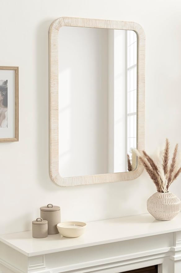 Kate and Laurel Rahfy Rectangle Framed Wall Mirror