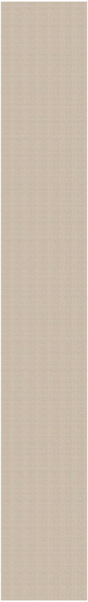EARTHALL Runner Rug 3x18 Ft Washable Runners for Hallways Extra Long Woven Non Slip Entryway Runner Braided Kitchen Runner Indoor Outdoor Carpet Runners for Hotels, Officel, Stair, Beige/Khaki