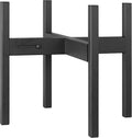 FaithLand Plant Stand, Adjustable Size Fits 12 13 14 15 16 Inches Large Plant Pot, Metal Planter Stand, Mid Century Expandable Plant Holder Indoor Outdoor, Adjustable Width: 12”-16.1” - Easy Assembly