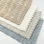 4 Pack Neutral Corduroy Decorative Boho Couch Throw Pillow Covers 18x18 Inch for Sofa Living Room Bedroom Home Decor