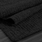 Easy Jute Rugs 5x7 Dark Gray Color Living Room Indoor Outdoor Area Rug for Farmhouse Patio and Kitchen Rug High Traffic Washable Easy to Clean Solid Boho Woven Design Outside Carpet (5 x 7)